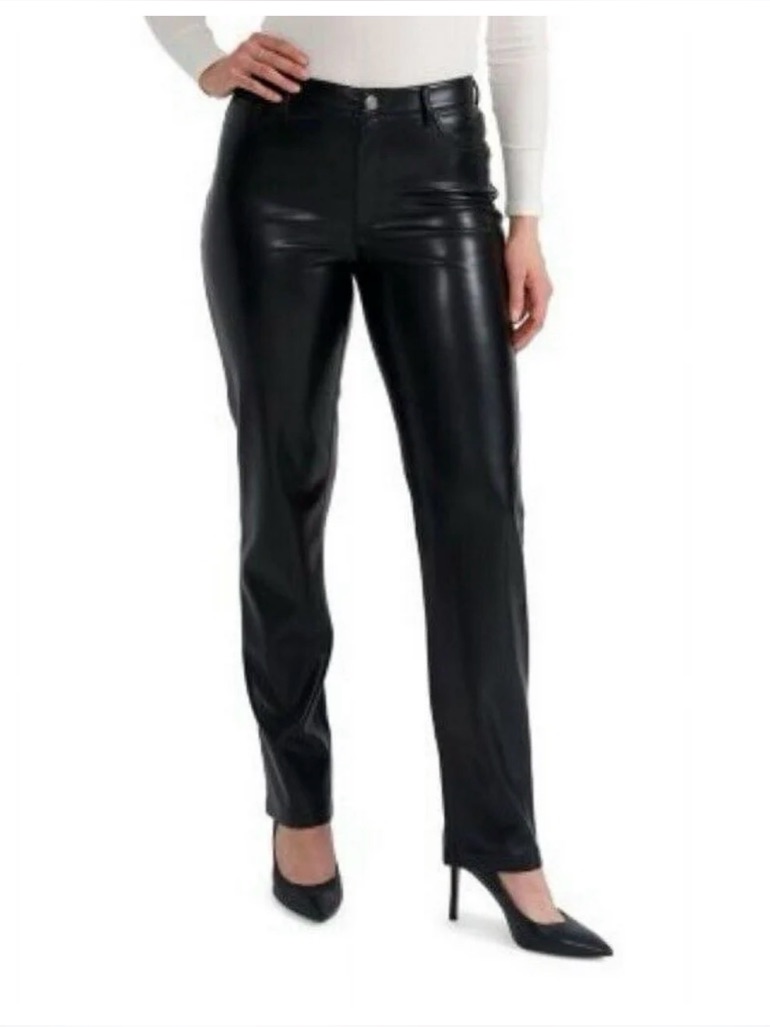 Joie Black Faux Leather Pants